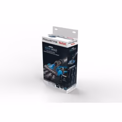 Tefal ZR009501, Aspirateur sans sac, Housse pour balai à franges, Bleu, Microfibre