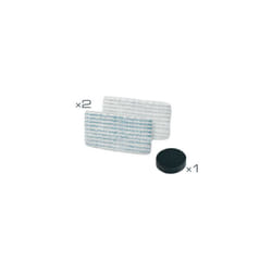 Kit lingettes par 2 + filtre mousse ZR005804 pour Nettoyeur vapeur rowenta clean & steam, clean & steam revolution