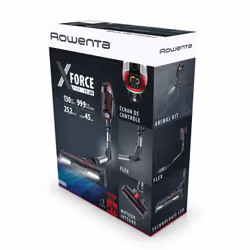 Rowenta X-Force Flex 11.60 Batterie Sec Sans sac Gris, Rouge - Vue supplémentaire 9