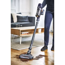 Rowenta X-Pert 6.60 RH6838WO aspirateur balai et balai électrique Batterie Sec Sans sac 0,55 L 100 W Violet, Gris