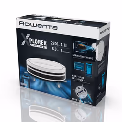 Rowenta X-Plorer Serie 120 RR7877WH robot aspirateur 0,7 L Sans sac Blanc - Vue supplémentaire 16