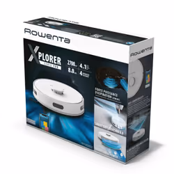 Rowenta X-Plorer RR8567WH robot aspirateur 0,3 L Sans sac Blanc - Vue supplémentaire 14