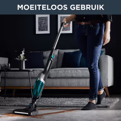 Rowenta X-Trem Compact RH1239WO aspirateur balai et balai électrique Batterie Sec Sans sac 0,4 L Bleu - Vue supplémentaire 4