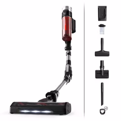Rowenta X-Force Flex 9.60 RH2077, Sec, Cyclonique, 83 dB, Chine, Sans sac, Noir, Rouge