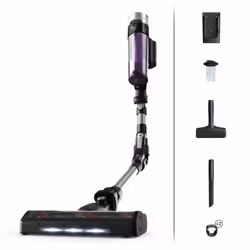 Rowenta X-Force Flex 9.60 RH2037, Sec, Cyclonique, 83 dB, Chine, Sans sac, Noir, Violet