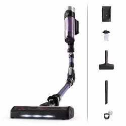 Rowenta X-Force Flex 9.60 RH2039, Sec, Cyclonique, 83 dB, Chine, Sans sac, Noir, Violet