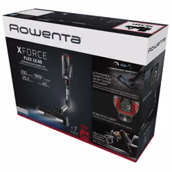 Rowenta X-Force Flex 12.60 RH98A7WO aspirateur de table Rouge, Gris Sans sac - Vue supplémentaire 16