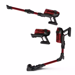 Rowenta X-Force Flex 12.60 RH98A9WO aspirateur de table Rouge, Gris Sans sac - Vue supplémentaire 12