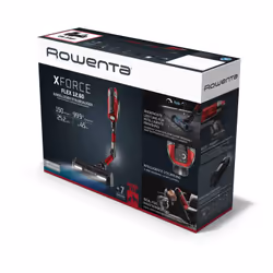 Rowenta X-Force Flex 12.60 RH98A9WO aspirateur de table Rouge, Gris Sans sac - Vue supplémentaire 16