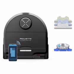 Rowenta X-Plorer RR9475, Sans sac, Noir, D-shape, 0,35 L, 70 dB, 0,22 L