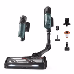 Rowenta X-Force Flex 12.60 RH9L42, Sec, Filtrage, Électronique, 84 dB, Sans sac, Vert, Gris