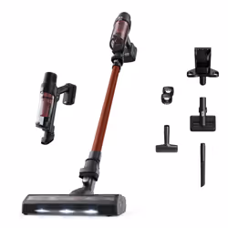Rowenta RH6A73, Aspirateur-balai 2 en 1, Sans sac, Noir, Rouge, Rectangulaire, Sec, Cyclonique