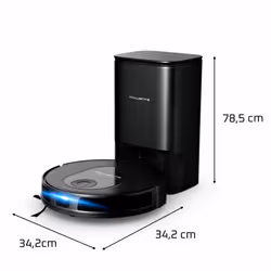 Rowenta X-Plorer RR8L85 robot aspirateur 0,35 L Sans sac Noir