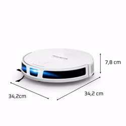 Rowenta X-Plorer RR8477WH robot aspirateur 0,4 L Sans sac Blanc