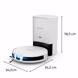 Rowenta X-Plorer RR8497WH robot aspirateur 0,35 L Sans sac Blanc