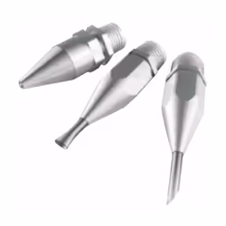 Pour pistolets à colle : CG230, EG210, EG250, EG310 et EG325. Comprend 1 buse standard Ø 1,8 mm, 1 buse large 6 mm, 1 buse lo ...