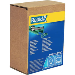 Rapid - Agrafes grillage - VR16 Vert - Boîte 3190 - (40108809)