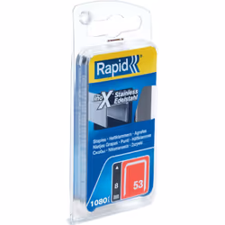 Rapid agrafes en fil fin n°53, longueur allant de 4mm à 20mm, quantité allant de 540 à 5000 agrafes. Pour le textile et décor ...