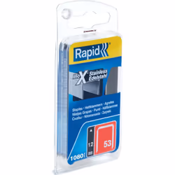 Rapid agrafes en fil fin n°53, longueur allant de 4mm à 20mm, quantité allant de 540 à 5000 agrafes. Pour le textile et décor ...