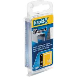 RAPID - Agrafes en fil fin n°13/10mm - Blister 1100 - (40109521)