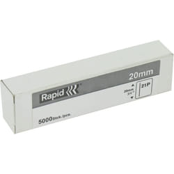 Ongle Rapid 21P; 0,8x20 mm; 5000 pcs .; galvanisé