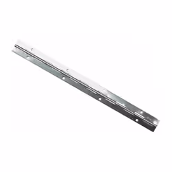 Charnière piano à nœud roulé percée fraisée dimension 1980x25mm acier nickelé - MONIN – J542460
