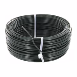 Fil de tension galvanisé ou galvanisé et plastifiéIl est utilisé pour la pose de grillage et pour les petits travaux domestiq ...