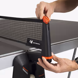 Cornilleau 500X table de tennis de table Table de tennis de table sur roulettes (2 plateaux et 1 châssis) Noir - Vue supplémentaire 6