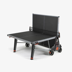 Cornilleau 600X table de tennis de table Table de tennis de table sur roulettes (2 plateaux et 1 châssis) Noir