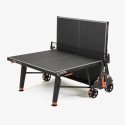 Cornilleau 700X table de tennis de table Table de tennis de table sur roulettes (2 plateaux et 1 châssis) Noir
