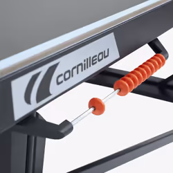 Cornilleau 700X table de tennis de table Table de tennis de table sur roulettes (2 plateaux et 1 châssis) Noir