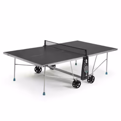 Table de ping-pong dextérieur 100X Outdoor - Plateau Gris - Cornilleau