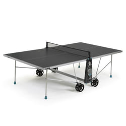Table de ping-pong dextérieur 100X Outdoor - Plateau Gris - Cornilleau