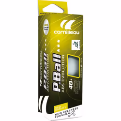 Cornilleau balles de tennis de table P-ball *** blanc 3 pcs.