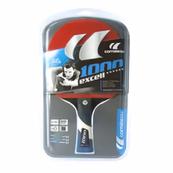 Cornilleau Excell 1000 table de tennis de table Noir, Rouge