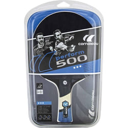 Raquette de tennis de table indoor CORNILLEAU Perform 500 - Noir - ITTF 3 étoiles - All/Off+