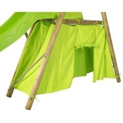 Cabane en toile pour portique bois