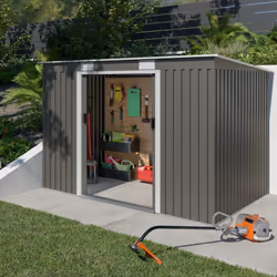 Description générale Redécouvrez la fonctionnalité avec notre Abri de Jardin Métal Taupe. Offrant une surface de 4,29 m², cet ...
