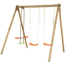 Portique bois 2,30 m Artix DARIFOU - 4 enfants