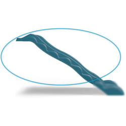 Partie haute de glissière toboggan 2,63 m Bleu - Module de remplacement