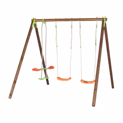 Trigano Portique Bois/Métal Techwood Premium Yuko, 3 an(s), 12 an(s), Bois