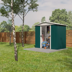 L'Abri de Jardin Métal Vert Yardmaster 2,3 m² : Un Atout Charmant pour Votre Jardin Découvrez le charme discret de l' Abri de ...