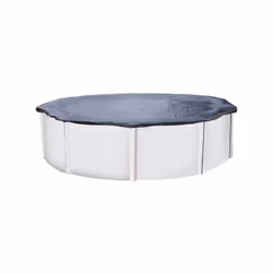 Bâche d'hivernage pour piscine ronde Ø 3,65 à 4,10 m - Protection fiable pour l'hiver Préparez votre piscine ronde pour l'hiv ...