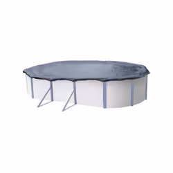 Bâche d'Hiver pour Piscine Métal ou Résine Ovale 8 m x 4,9 m - Protection Fiable et Économique Protégez efficacement votre pi ...