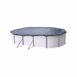 Bâche d'Hivernage pour Piscine Ovale de 9,15 x 4,55 m à 9,55 x 5 m - Protection Efficace pour l'Hiver Assurez la meilleure pr ...