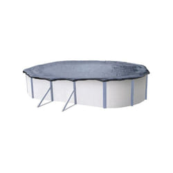 Bâche d'hivernage pour piscine ovale de 9,15 x 4,55 m à 9,55 x 5 m