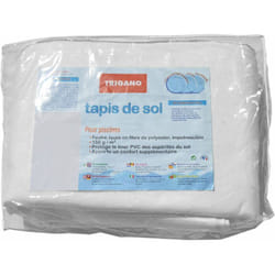 Tapis de sol feutre 4,00 x 6,10 m pour piscine