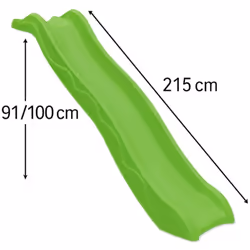 Glissière de toboggan 2,15 m – Renouvelez et sécurisez votre aire de jeux Redonnez vie à l'espace de jeu de vos enfants avec ...