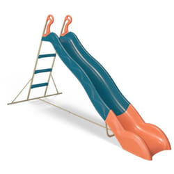 Toboggan linou Bleu Trigano 2,63 m. 3-12 ans.
