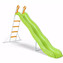 Description générale Découvrez le toboggan Actou, conçu avec une glissière de couleur verte, parfait pour le plaisir des enfa ...
